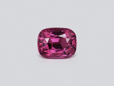 Purple Spinel cushion cut 2.59 carats, Tanzania photo