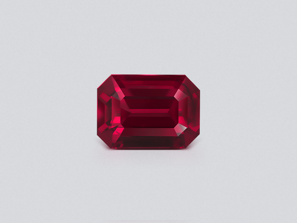 Ruby Pigeon Blood octagon cut  2.01 carats, Mozambique Image №1