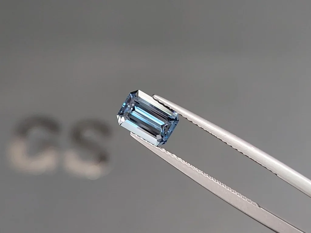 Santa Maria aquamarine octagon cut 1.20 carats, Madagascar Image №3