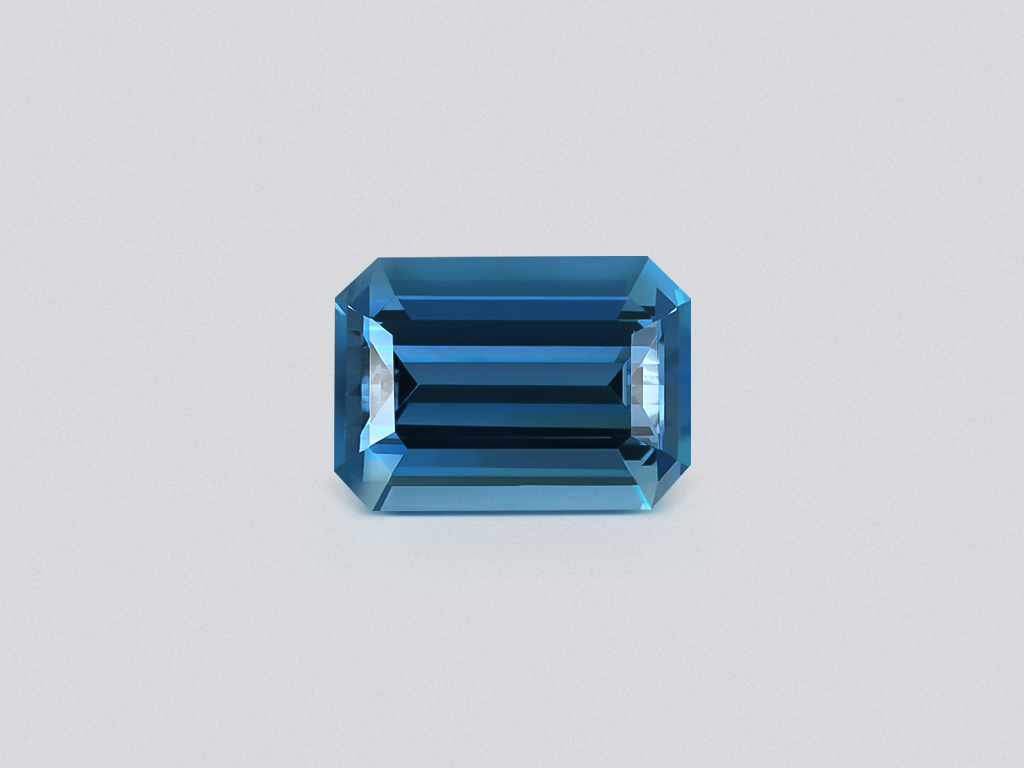 Santa Maria aquamarine octagon cut 1.20 carats, Madagascar Image №1