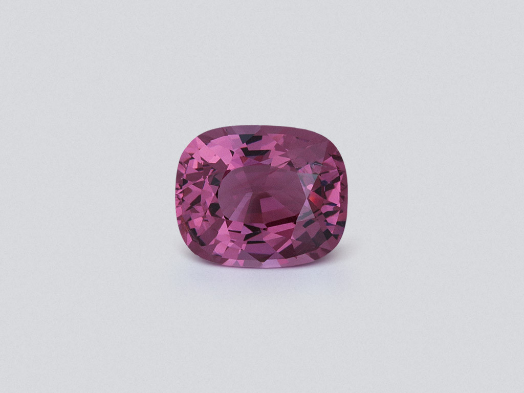Purple spinel cushion cut 2.64 carats, Vietnam Image №1