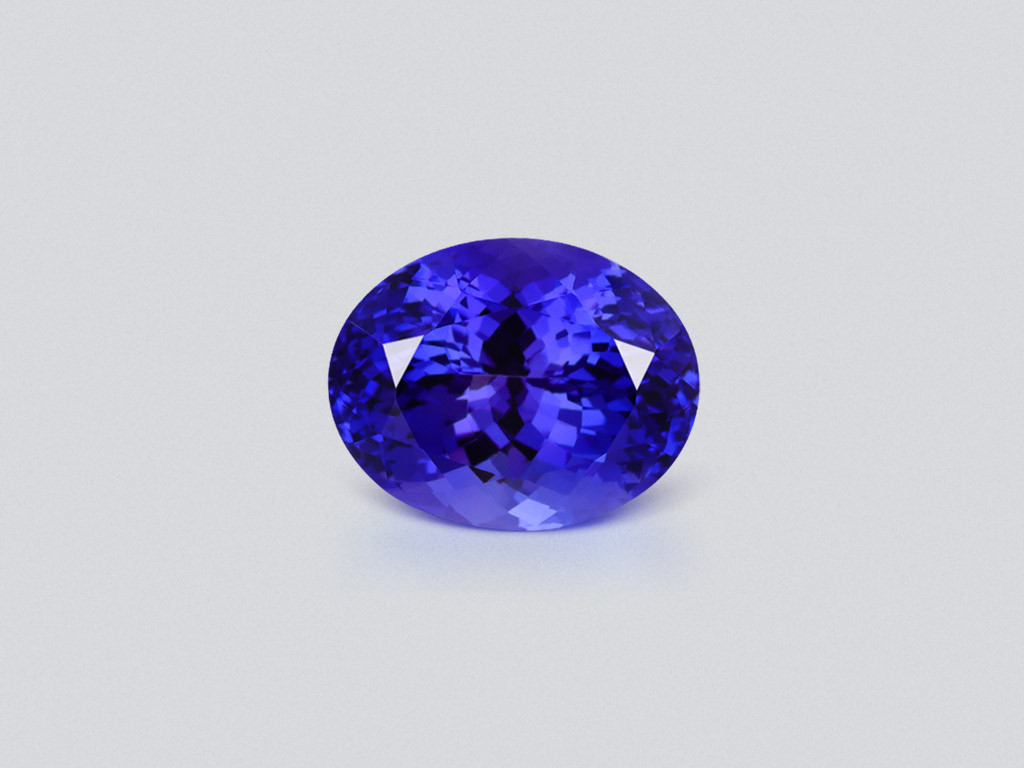 Tanzanite oval cut 7.26 carats, Tanzania Image №1