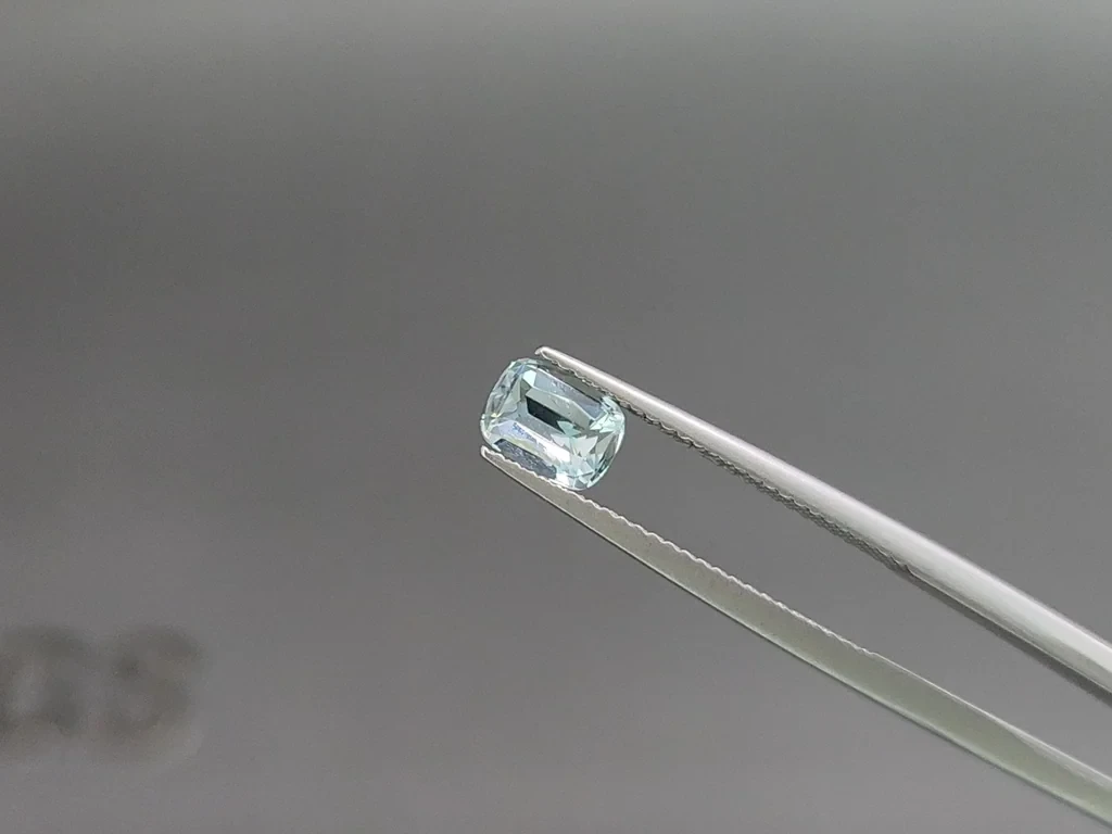 Set of aquamarines cushion cut 1.25 carats, Madagascar Image №2