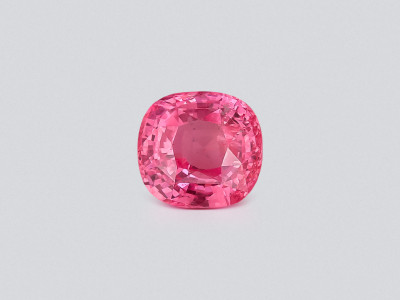 Unheated Padparadscha sapphire cushion cut 4.58 carats, Sri Lanka  photo