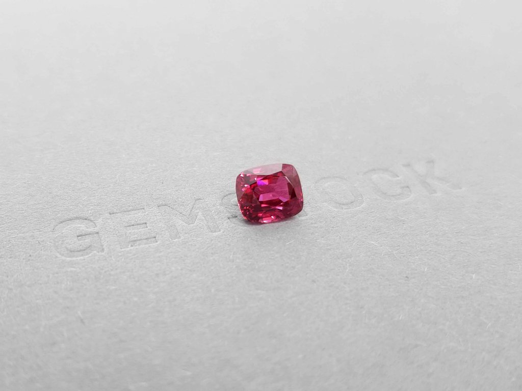 Burmese red spinel 2.30 ct, Mogok, GFCO Image №2