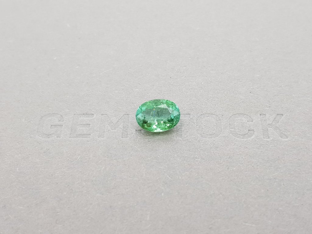 Mint green tourmaline 1.81 ct, Afghanistan Image №1