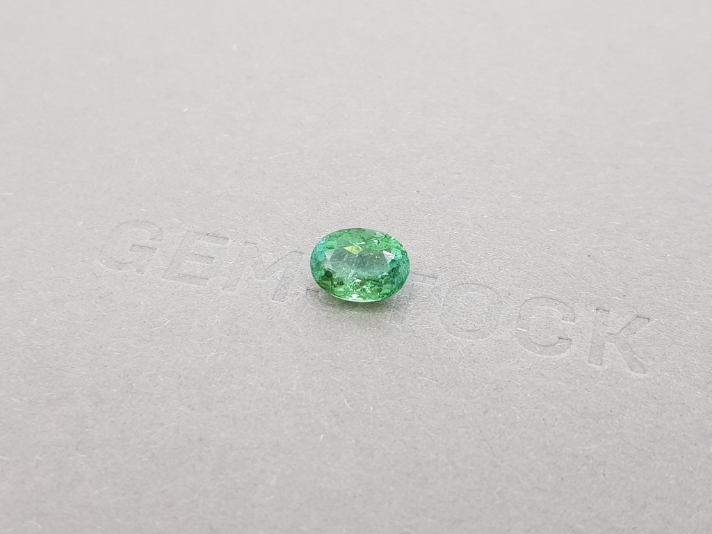 Mint green tourmaline 1.81 ct, Afghanistan Image №3