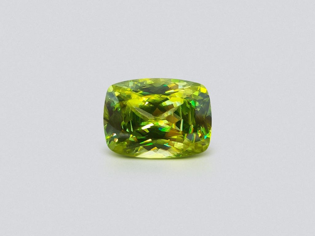 Yellow-green sphene 13.87 ct, Zimbabwe Image №1