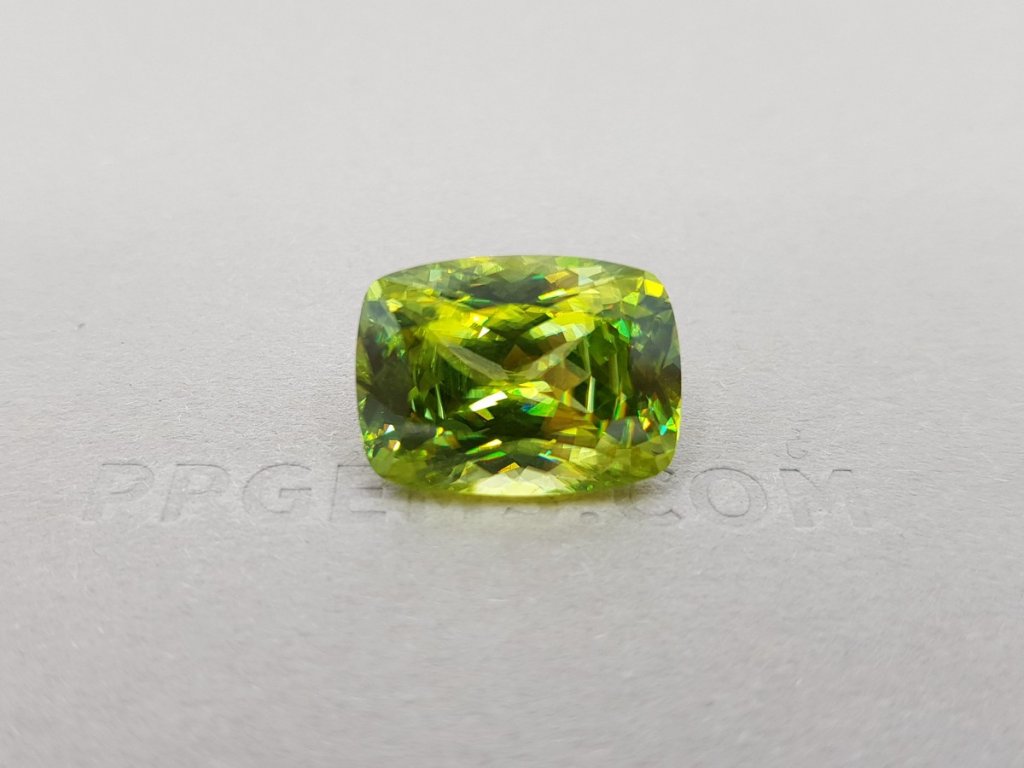 Yellow-green sphene 13.87 ct, Zimbabwe Image №2