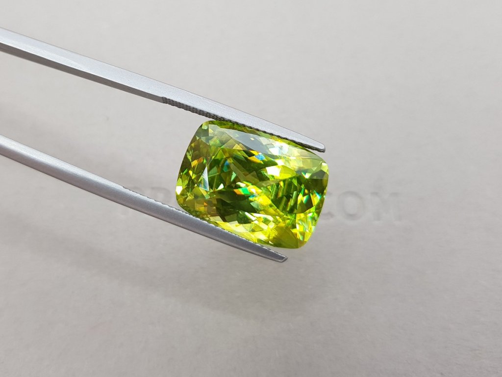 Yellow-green sphene 13.87 ct, Zimbabwe Image №5