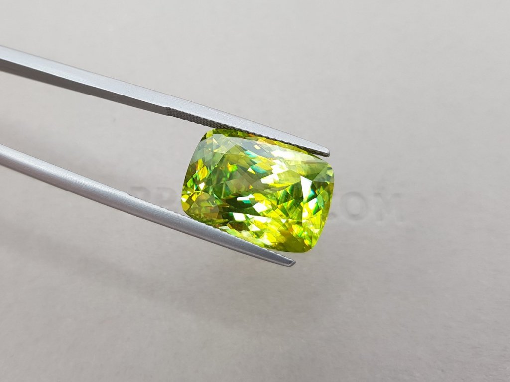 Yellow-green sphene 13.87 ct, Zimbabwe Image №6