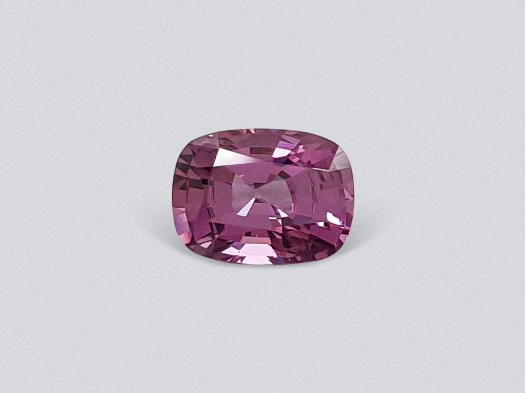 Cushion cut purple spinel 5.00 ct, Sri Lanka, GIL Image №1