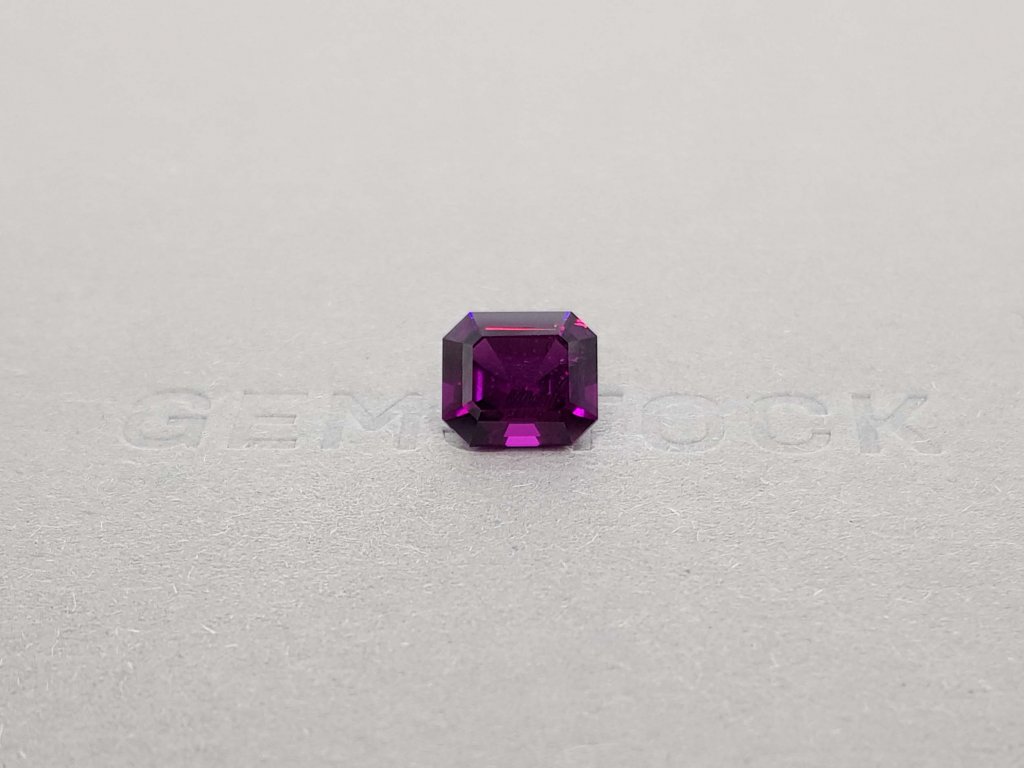 Rare octagon cut umbalite garnet 4.08 ct, Malawi Image №1