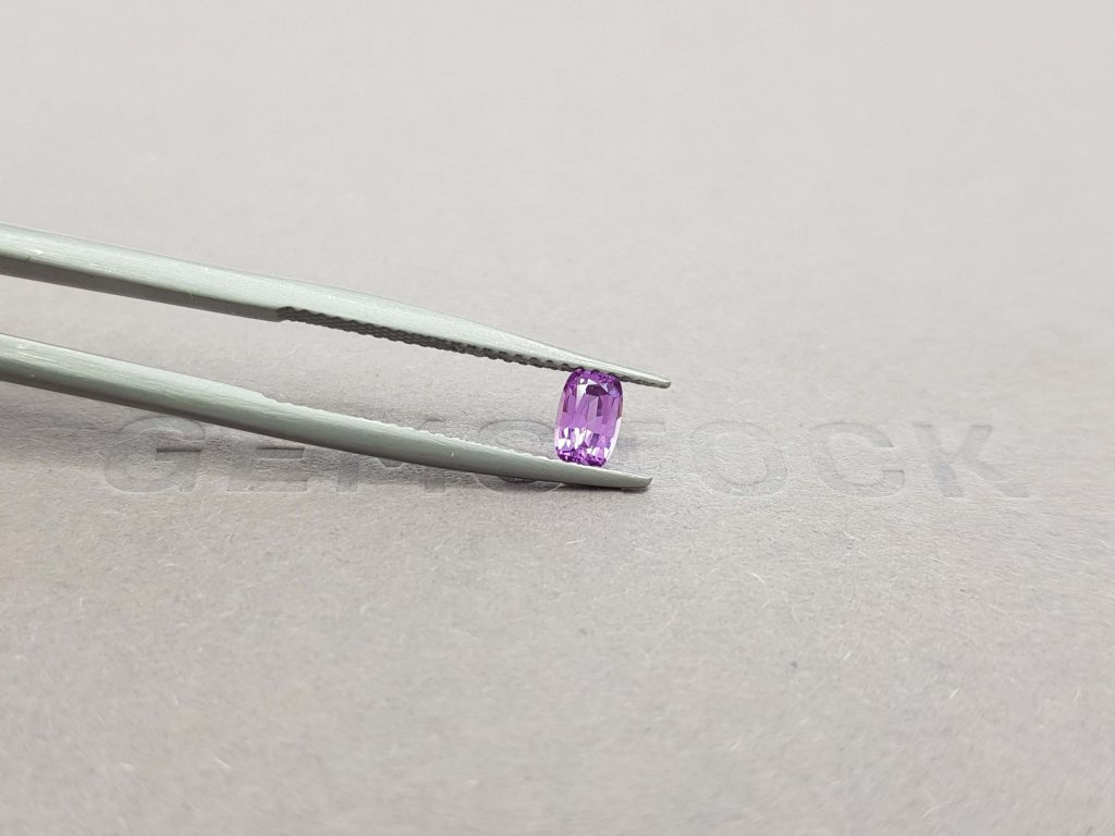 Cushion-cut purple sapphire 0.47 ct Image №5