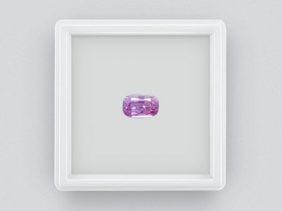 Cushion-cut purple sapphire 0.47 ct photo