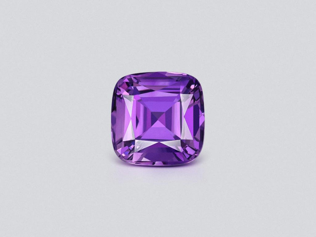 Cushion cut amethyst 7.85 carats, Brazil  Image №1