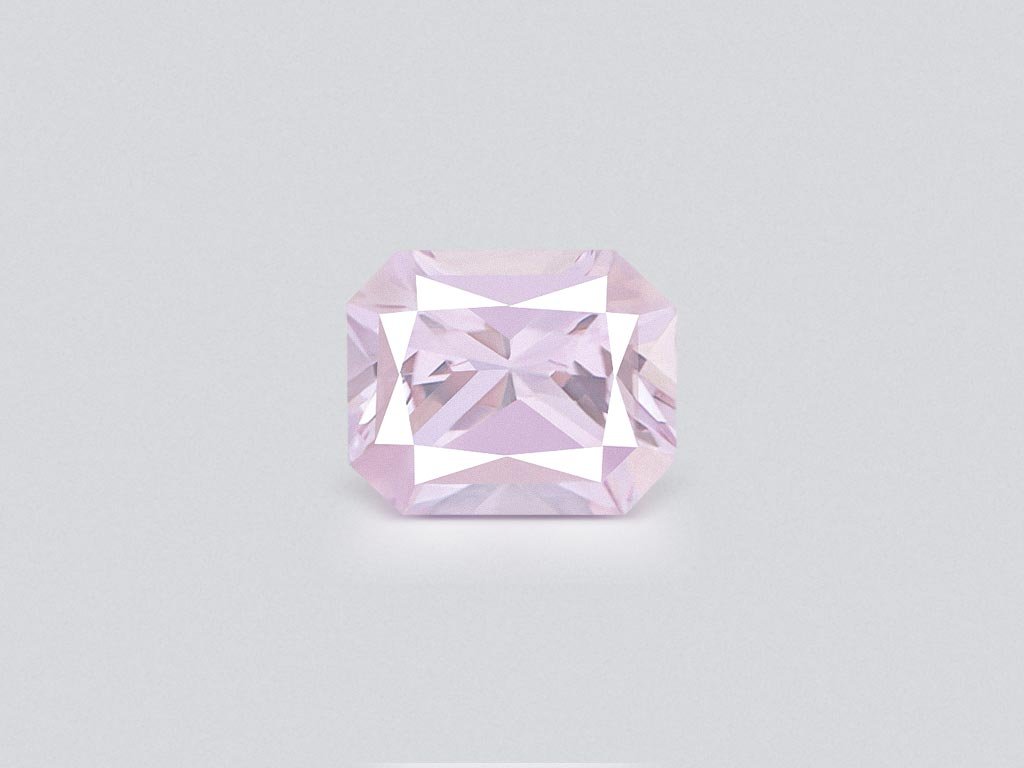 Pink radiant cut sapphire 0.85 carats, Madagascar Image №1