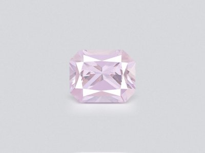 Pink radiant cut sapphire 0.85 carats, Madagascar photo