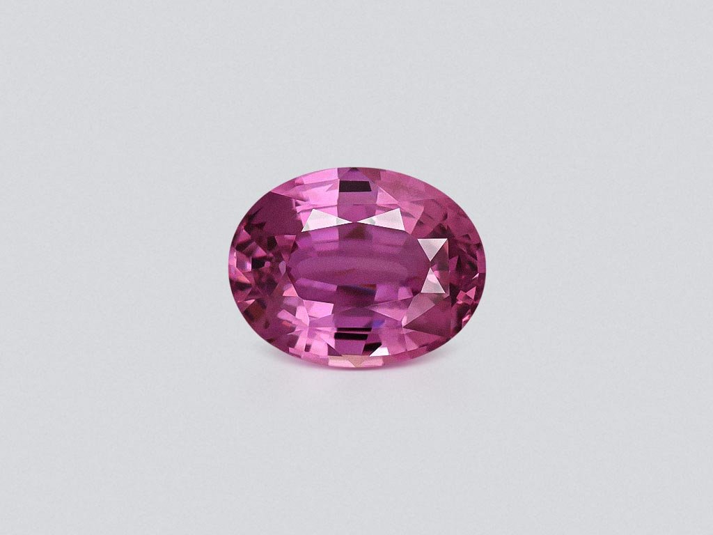 Unheated pink sapphire in oval cut 2.06 carats, Sri Lanka Image №1