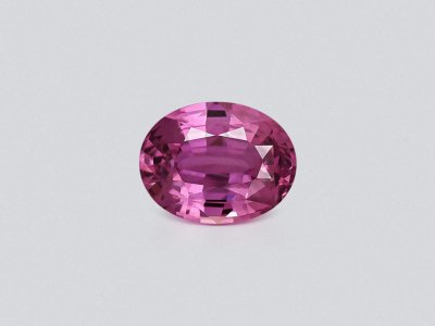 Unheated pink sapphire in oval cut 2.06 carats, Sri Lanka photo