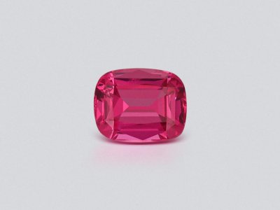 Vivid pink Mahenge spinel in cushion cut  2.07 carats, Tanzania photo
