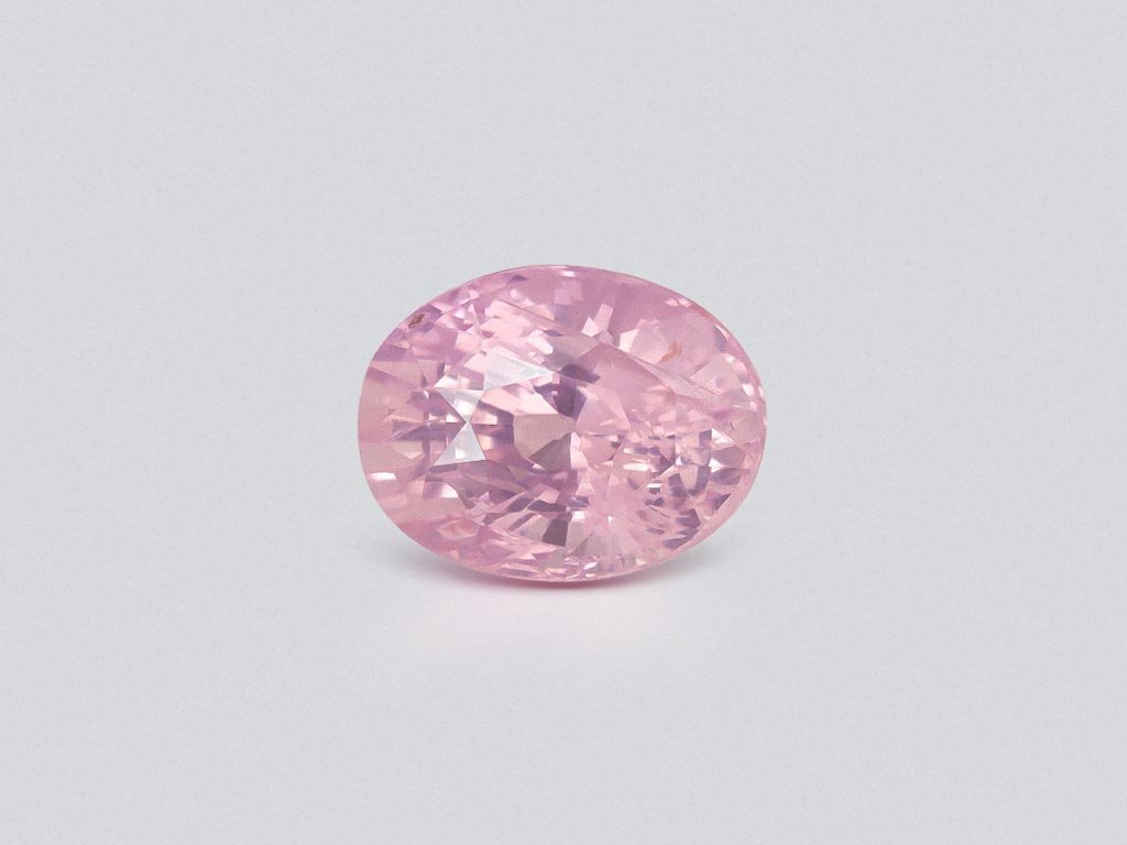 Unheated Baby Pink sapphire in oval cut 2.08 carats, Sri Lanka Image №1