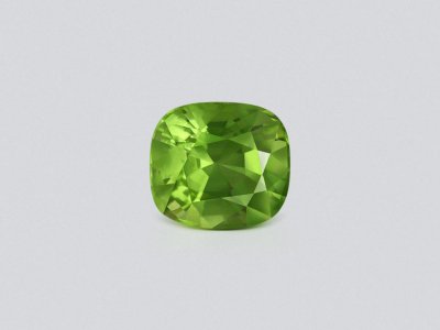 Peridot cushion cut 3.22 carats, Burma  photo