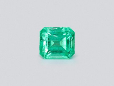 Emerald Intense green Panjshir in octagon cut 1.56 carats  photo