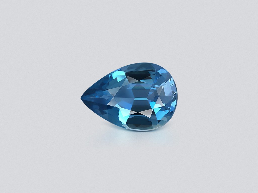 Santa Maria aquamarine pear cut 1.09 carats, Madagascar Image №1