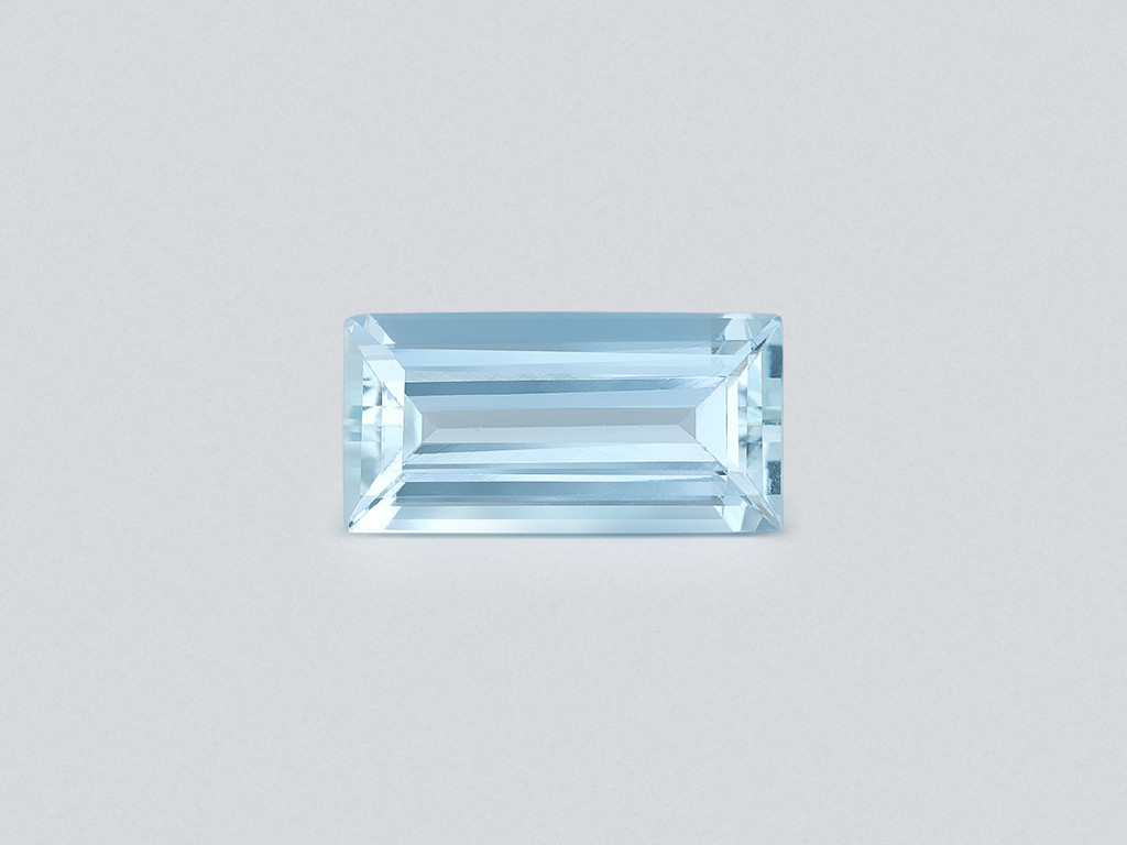 Aquamarine baguette cut  6.83 carats, Madagascar Image №1