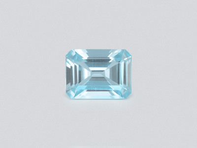 Aquamarine octagon cut 11.01 carats, Madagascar  photo
