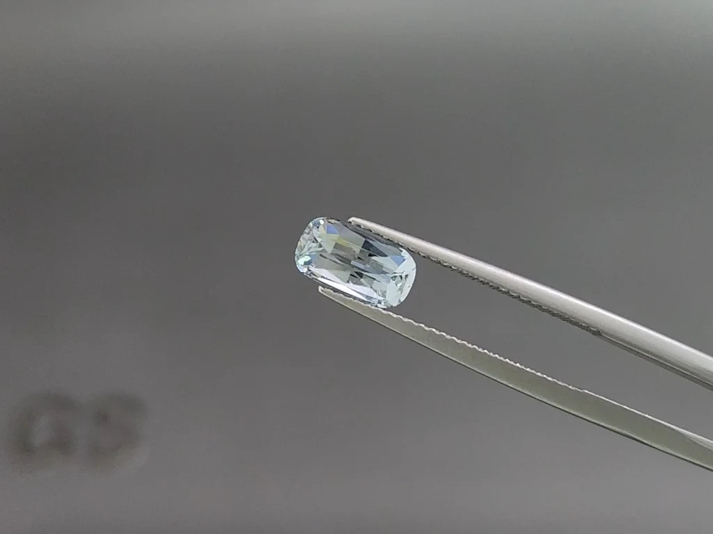 Set of aquamarines cushion cut 3.12 carats, Madagascar Image №2