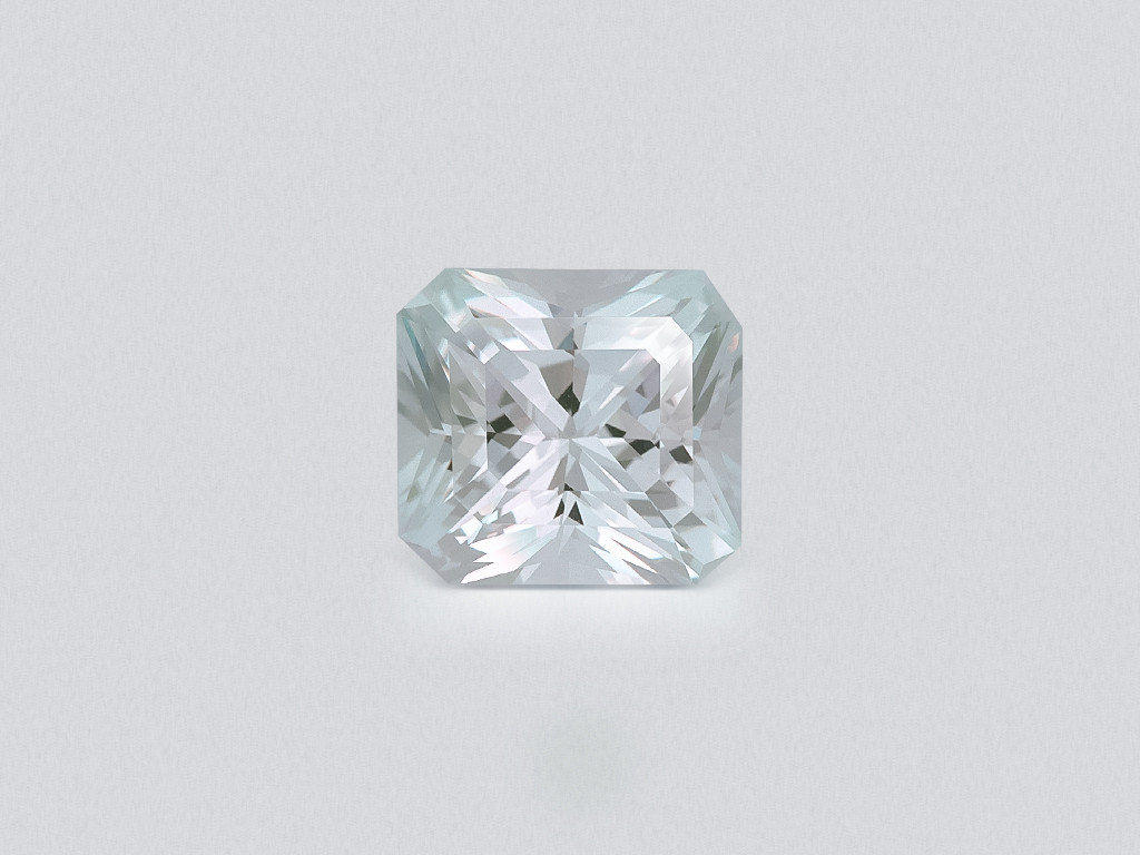 Kunzite light green radiant cut 6.92 carats, Pakistan Image №1