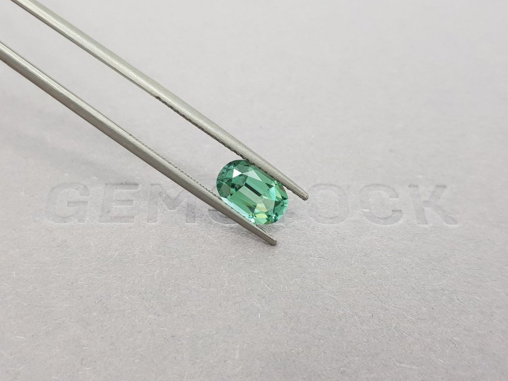 Mint green tourmaline 1.55 ct, Afghanistan Image №4