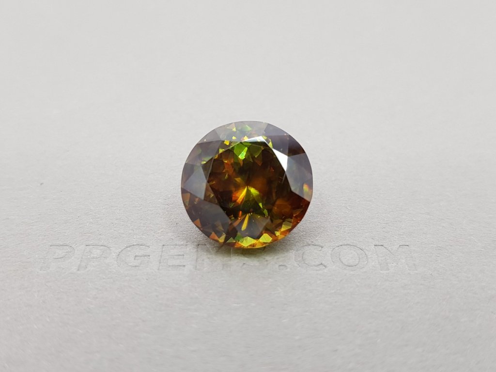 Sphene with red flashes 13.94 ct, Madagascar Image №1