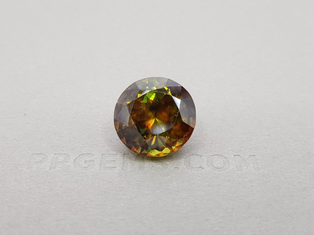 Sphene with red flashes 13.94 ct, Madagascar Image №4