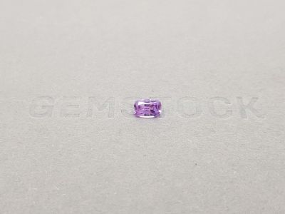 Unheated purple cushion cut sapphire 0.56 ct photo