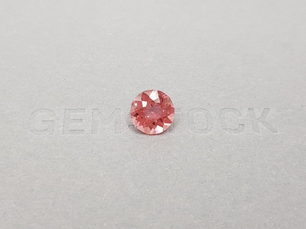 Round vivd pink tourmaline 2.13 ct, Afghanistan Image №2