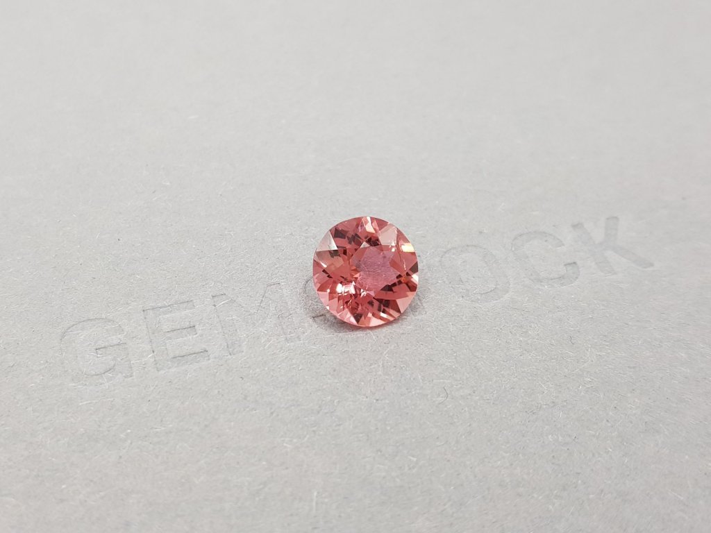Round vivd pink tourmaline 2.13 ct, Afghanistan Image №3