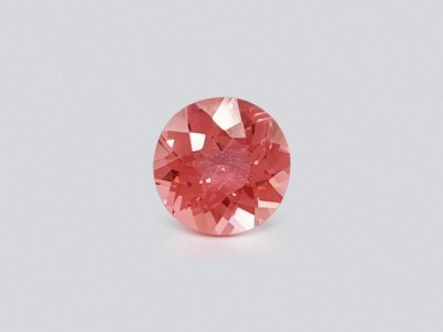 Round vivd pink tourmaline 2.13 ct, Afghanistan photo