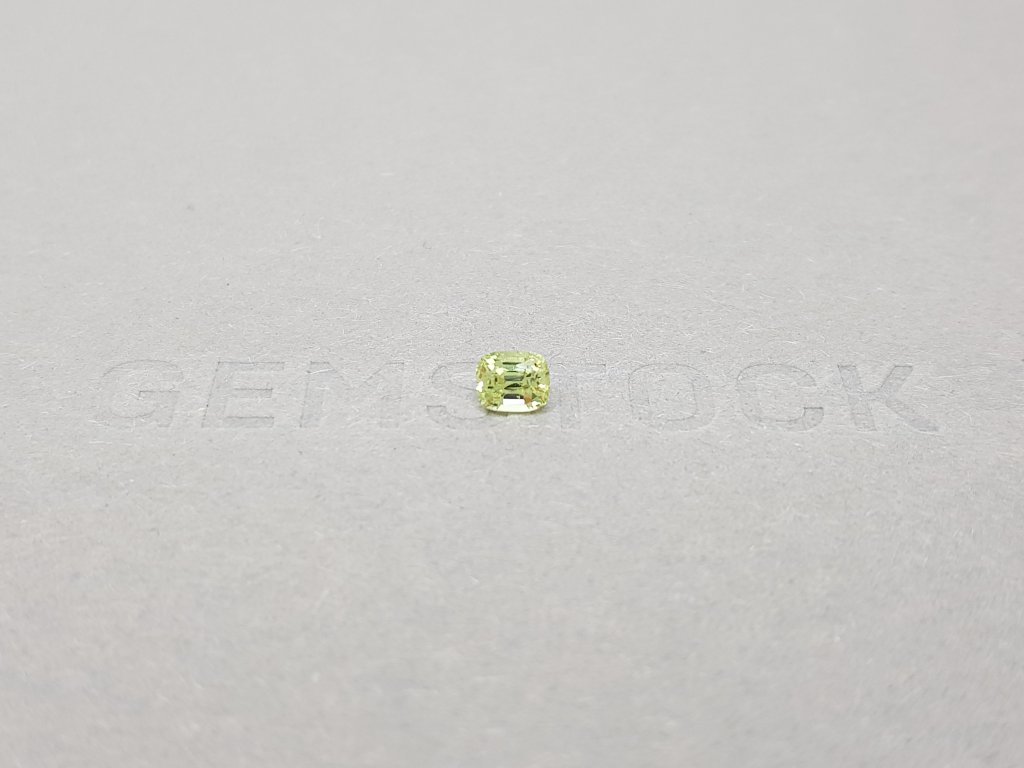 Tsavorite garnet 0.38 ct cushion cut, Africa Image №1