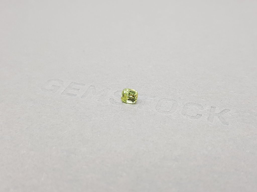 Tsavorite garnet 0.38 ct cushion cut, Africa Image №3