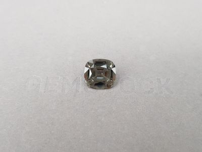Unique gray cushion-cut tourmaline 3.84 ct from Nigeria photo