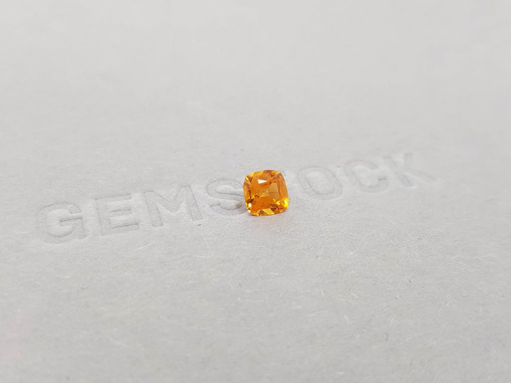 Spessartine cushion cut 0.85 carat, Africa Image №2