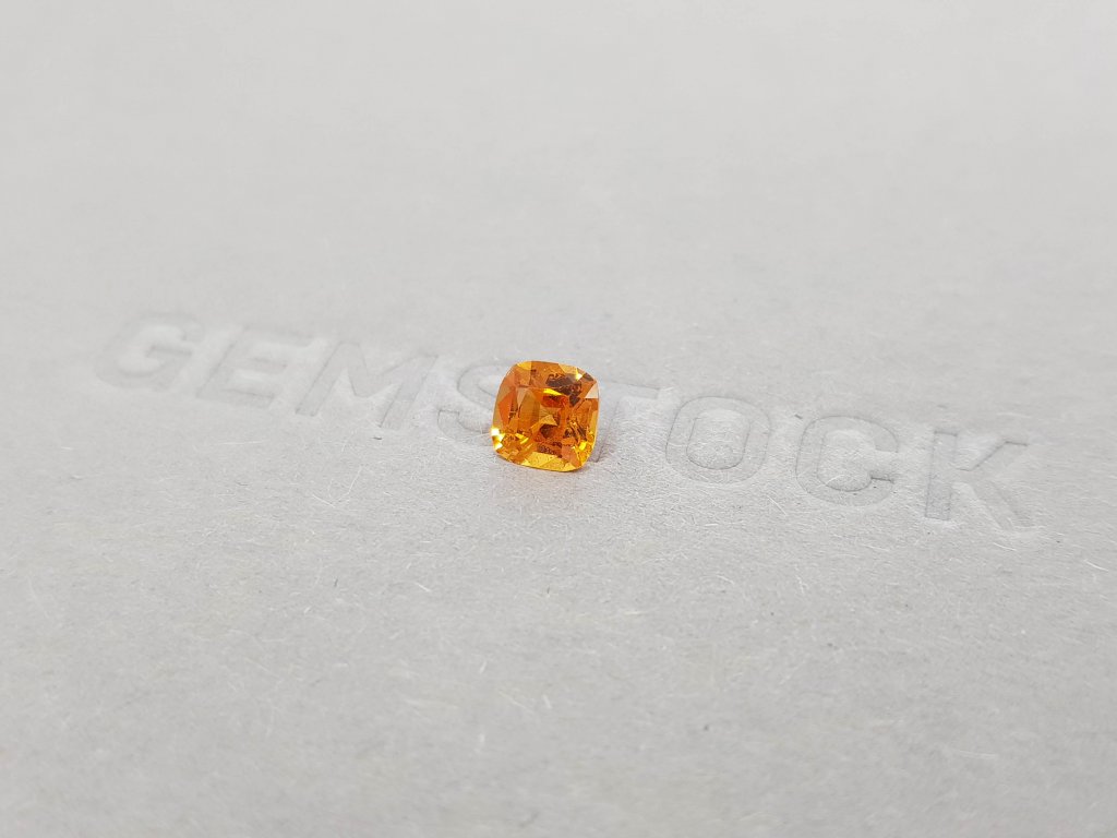 Spessartine cushion cut 0.85 carat, Africa Image №3