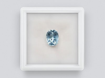 African aquamarine oval cut 1.45 carats photo