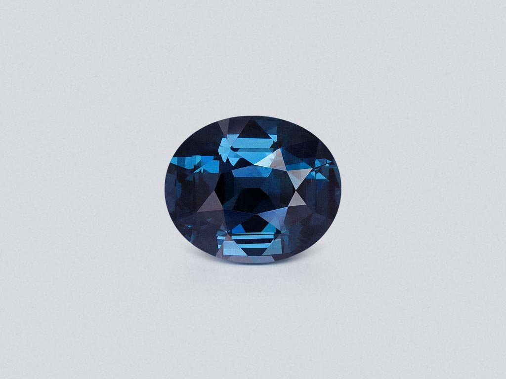 Cobalt blue spinel in oval cut 6.04 carats, Tanzania Image №1