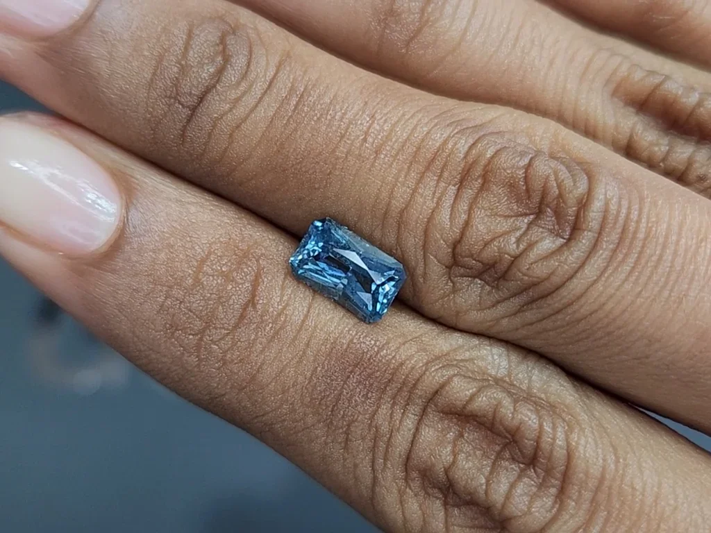 Santa Maria aquamarine radiant cut 1.70 carats, Madagascar Image №2