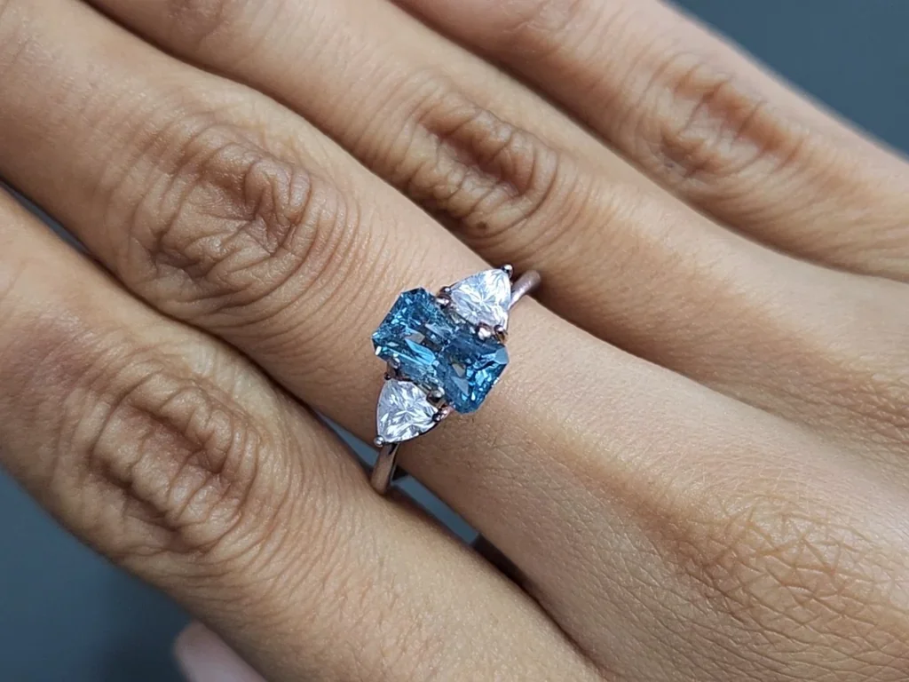 Santa Maria aquamarine radiant cut 1.70 carats, Madagascar Image №5