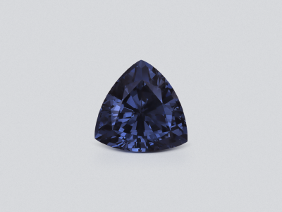 Blue spinel trillion cut 1.44 carats, Tanzania photo